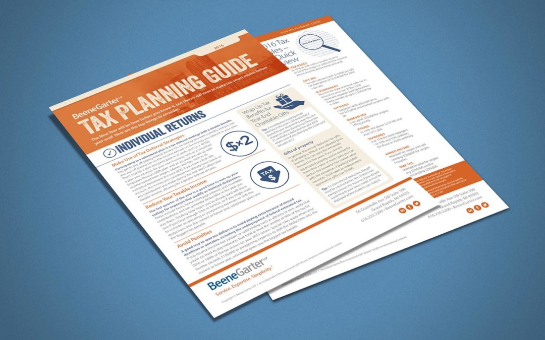 Beene Garter Tax Planning Guide