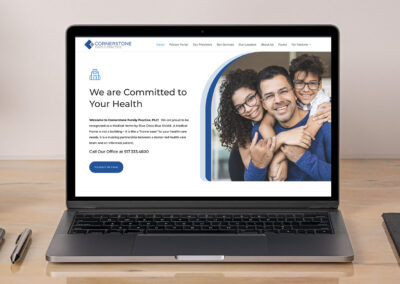 Cornerstone Family Practice Web Design