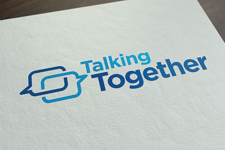 Talking Together Logo Design for GVSU